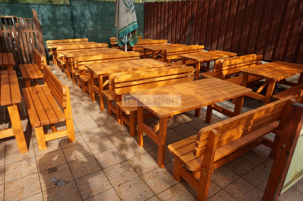 Fa kerti bútor szett - Bamberg