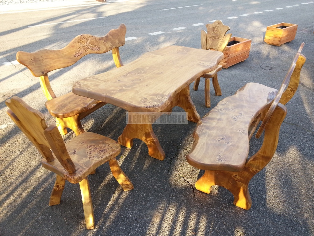 Fa kerti bútor szett, garnitúra - Hunter 170